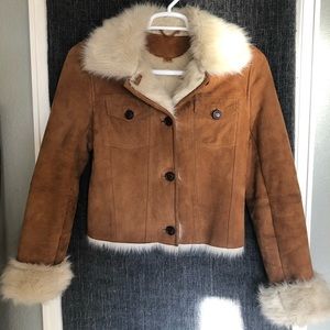 UGG Faux Shearling Leather Jacket♥️🎊🎉🧥